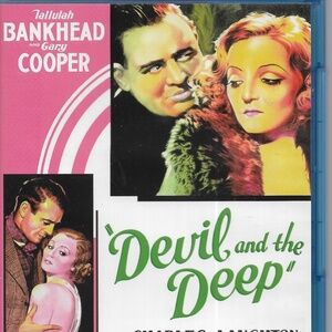 Devil and the Deep (Blu-ray 1932) Tallulah Bankhead Gary Cooper Charles Laughton